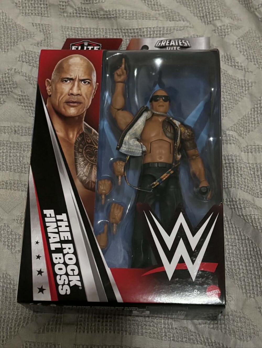 The Rock Final Boss WWE Elite Collection Greatest Hits Action Figure